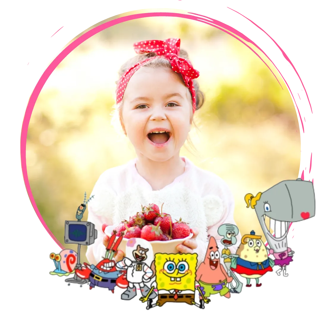 FRAME SPONGEBOB CEWEK FRAME SPONGEBOB CEWEK
