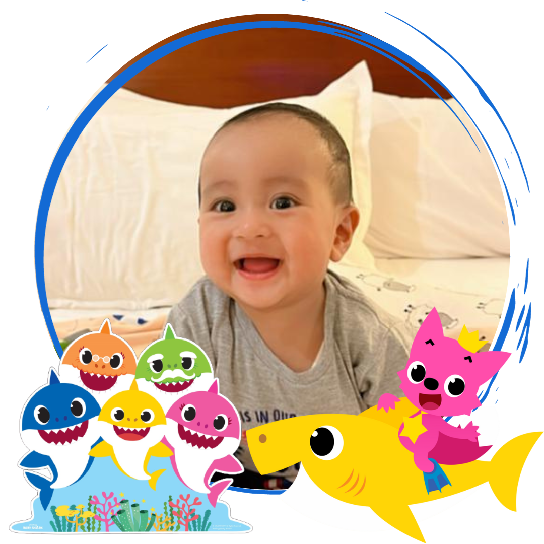 FRAME BABY SHARK BOY